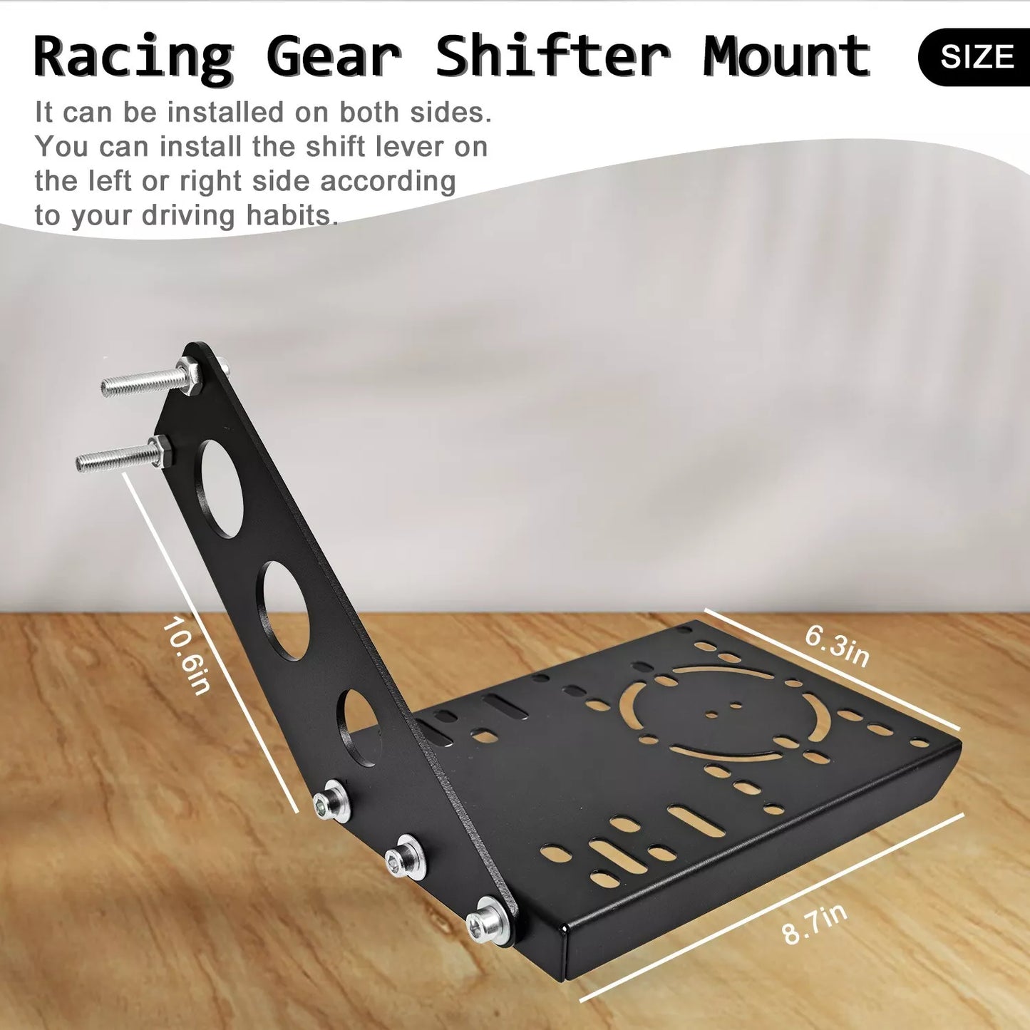 Marada Racing Gear Shifter Mount Upgrade for Racing Wheel Stand with Mount Bolts
