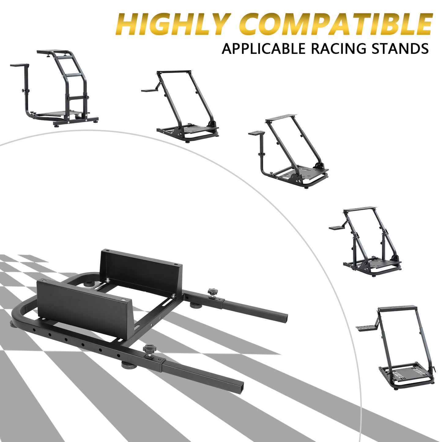 Marada Rear Seat Frame Installable Seats Mounting Hole Distance 11" Support DIY Drilling