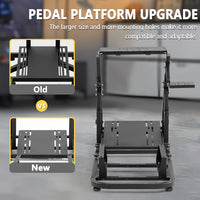 Marada Stable Racing Simulator Cockpit Stand Fit for Logitech G27 G29 G923 G920 Thrustmaster T80