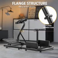 Marada Pro Racing Simulator Cockpit Stand Adjustable Fit for Logitech G25 G27 G29 G920
