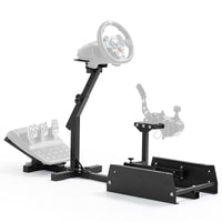 Marada Racing Simulator Cockpit Frame Fit for Logitech G25 G27 G29 G920 Adjustable Wheel Pedals Not Included