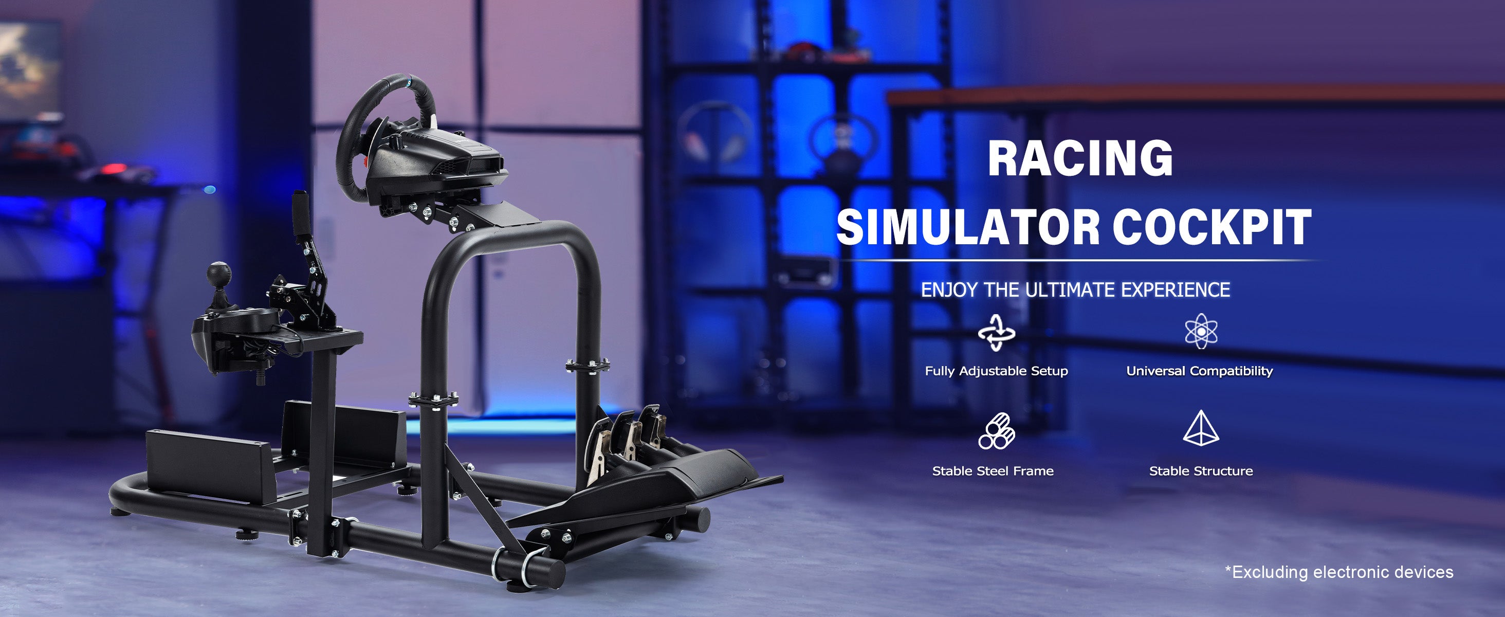 Marada G923 Racing Steering Wheel Stand Pro for Logitech G25 G27 G29 G