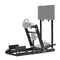 Marada Sim Racing Cockpit 4080 Aluminum Frame Compatible with Thrustmaster Fanatec Logitech Racing Wheels