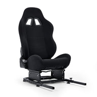 Marada Rear Seat and Frame Kit – Transform Your Wheel Stand into a Complete Racing Sim Cockpit with Black Sliding Seat