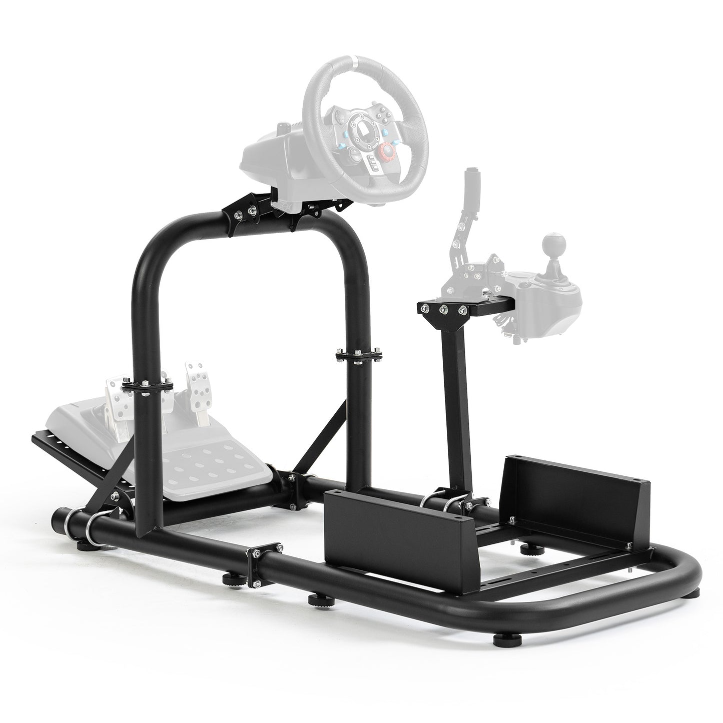 Marada G923 Racing Steering Wheel Stand Pro for Logitech G25 G27 G29 G920 Racing Simulator Cockpit Gaming Frame Video Game Accessories Shifter Wheel Pedals NOT Included