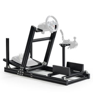 Marada Sim Racing Cockpit with 4080 Aluminum Frame, Fits Logitech/Thrustmaster Wheels