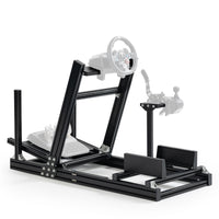 Marada Sim Racing Cockpit with 4080 Aluminum Frame, Fits Logitech/Thrustmaster Wheels