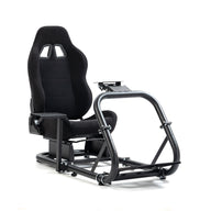 Marada Racing Wheel Stand (Cockpit 54) Adjustable Fit for |Logitech G25 G27 G29 G920 |Thrustmaster T80 T150 | Fanatec with Black Racing Seat Wheel, Pedals,and Shifter Not Include