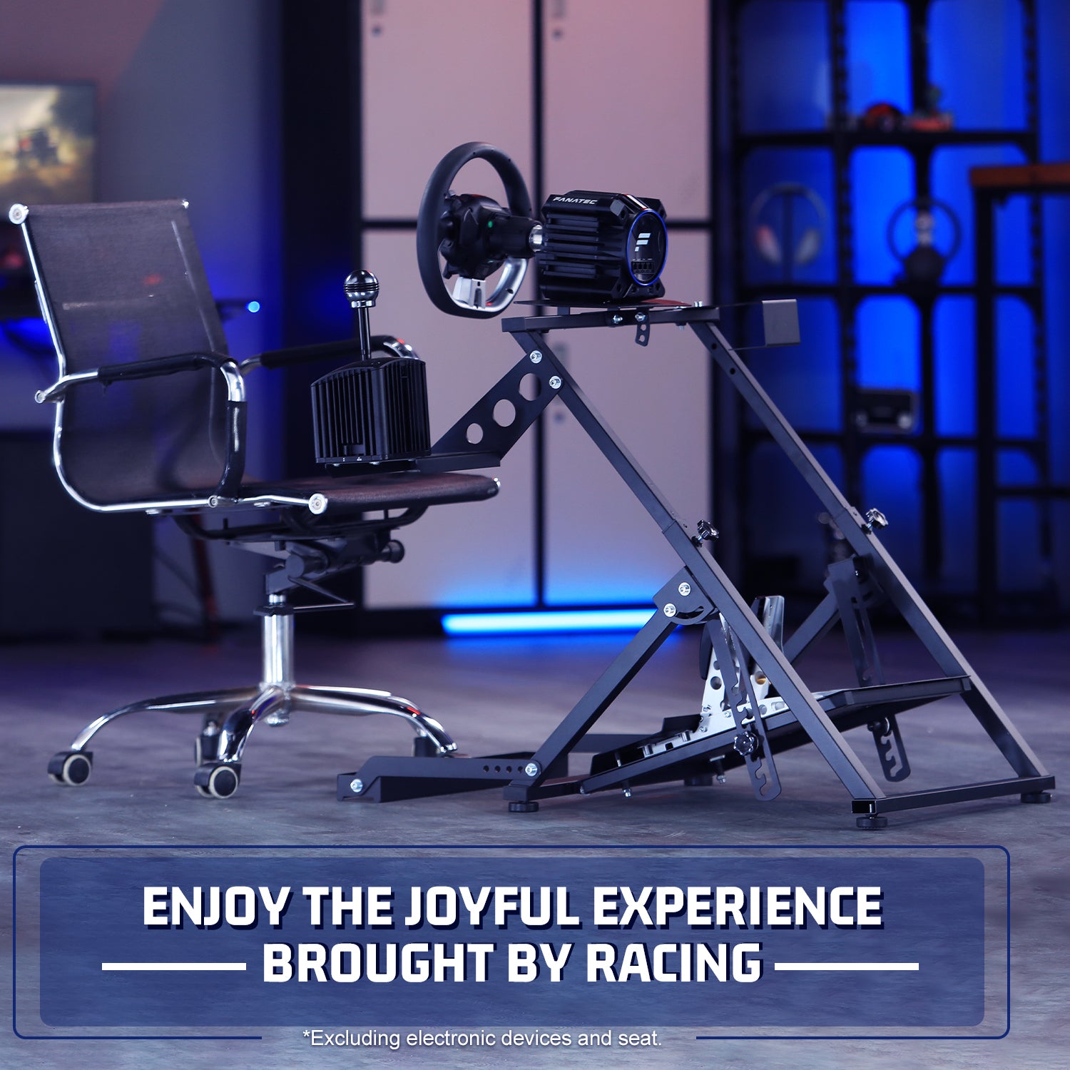 Marada G29 Racing Wheel Stand Sim Cockpit Fit Logitech G920 G923 Only Stand