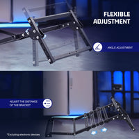 Marada Wheel Stand Chair Accessories Compatible with Logitech/Thrustmaster/PXN/MOZA | No Pedals