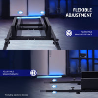 Marada Rear Seat Frame Installable Seats Mounting Hole Distance 11" Support DIY Drilling