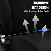 Marada Simulator Racing Wheel Stand (Cockpit 56) Adjustable Fit for |Logitech G25 G27 G29 G920 |Thrustmaster T80 T150 | Fanatec with Black Racing Seat Wheel, Pedals,and Shifter Not Include