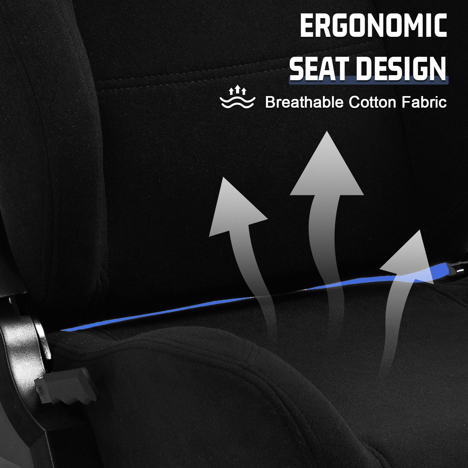 Marada Simulator Racing Wheel Stand (Cockpit 56) Adjustable Fit for |Logitech G25 G27 G29 G920 |Thrustmaster T80 T150 | Fanatec with Black Racing Seat Wheel, Pedals,and Shifter Not Include