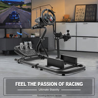 Marada Pro Racing Simulator Cockpit Stand Adjustable Fit for Logitech G25 G27 G29 G920