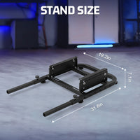 Marada Rear Seat Frame Racing Wheel Stand Steering Gaming Simulator Frame Parts/Accessories Installable Most Chair Seat Support DIY Not Included Seat