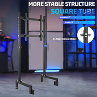 Marada Racing Sim Monitor Frame Suitable for Dardoo, Supllueer Stand Support Screens from 24 to 60 inches Stable & Height Position Adjustable Racing TV Mount for TV and PC Monitors Loading 110 lbs