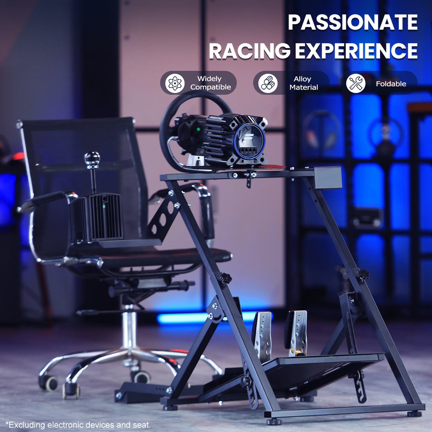 Marada G29 Racing Wheel Stand Sim Cockpit Fit Logitech G920 G923 Only Stand