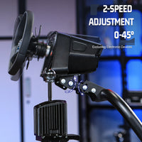 Marada Simulator Racing Wheel Stand (Cockpit 56) Adjustable Fit for |Logitech G25 G27 G29 G920 |Thrustmaster T80 T150 | Fanatec with Black Racing Seat Wheel, Pedals,and Shifter Not Include