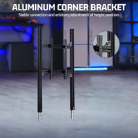 Marada Monitor Stand Support Screens from 27 to 65 inches Stable Adjustable Racing Sim TV Mount Without Racing Cockpit