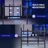 Marada adjustable monitor stand with lockable wheel design is compatible with all cockpit stands sold in our store