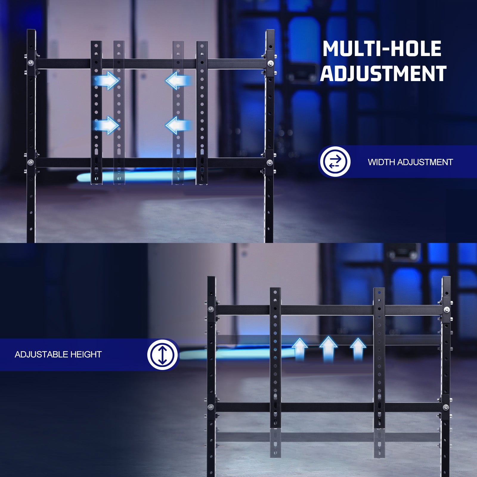 Marada adjustable monitor stand with lockable wheel design is compatible with all cockpit stands sold in our store