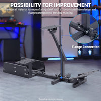 Marada Racing Simulator Cockpit Frame Fit for Logitech G25 G27 G29 G920 Adjustable Wheel Pedals Not Included