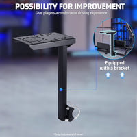 Marada Gearshift Mount Fit for 50MM Round Tube Racing Simulation Cockpit Upgrade Flight Gear Shift Platform