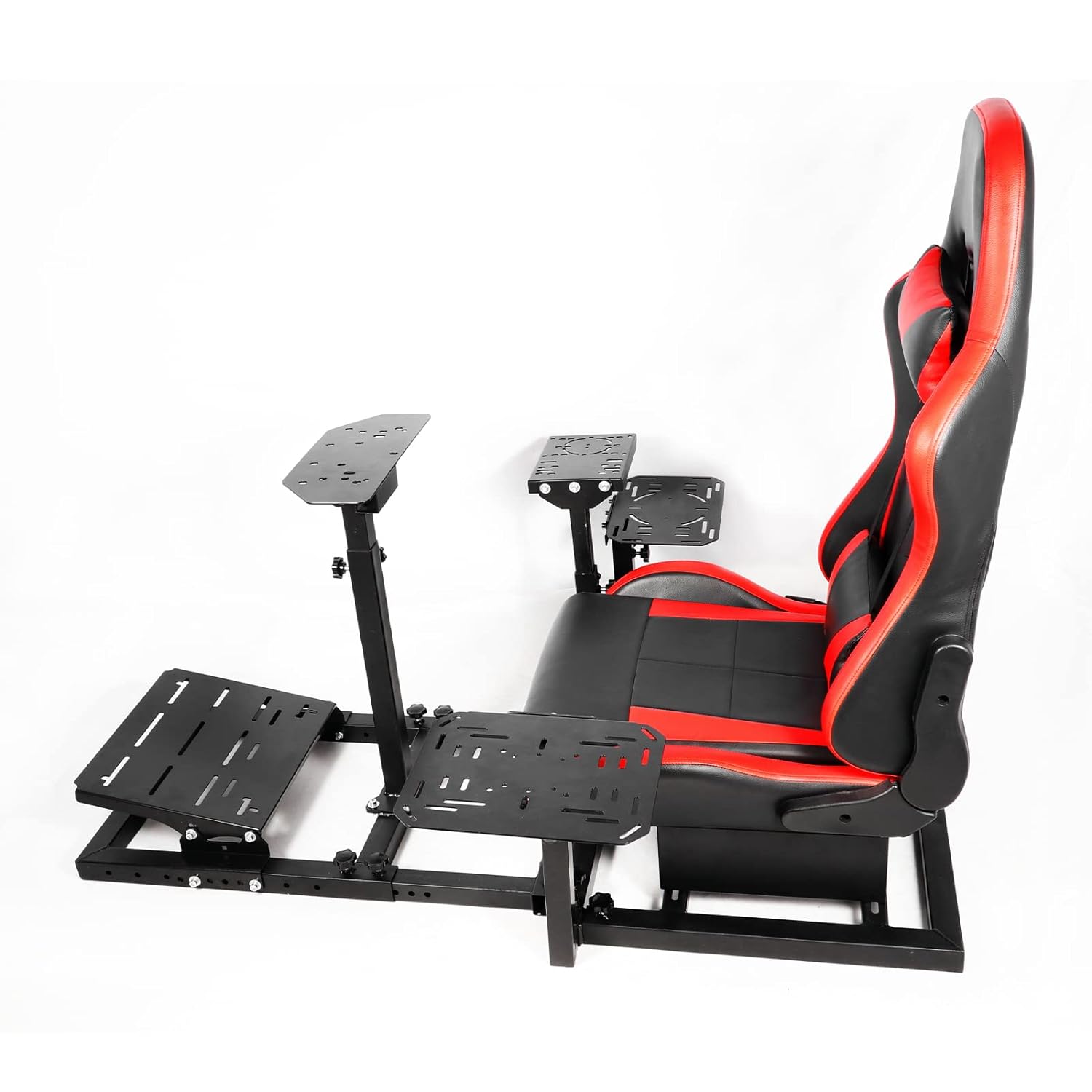 Marada Universal Flight Simulation Cockpit with Red Seat & Racing Whee