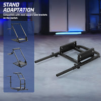 Marada Rear Seat Frame Racing Wheel Stand Steering Gaming Simulator Frame Parts/Accessories Installable Most Chair Seat Support DIY Not Included Seat