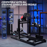 Marada F1 4080 Aluminum Racing Simulator Cockpit for Logitech G29 G920