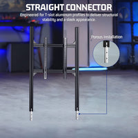 Marada Monitor Stand Support Screens from 27 to 65 inches Stable Adjustable Racing Sim TV Mount Without Racing Cockpit