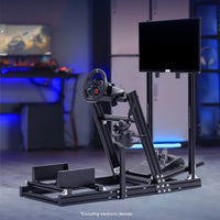 Marada Sim Racing Cockpit 4080 Aluminum Frame Compatible with Thrustmaster Fanatec Logitech Racing Wheels