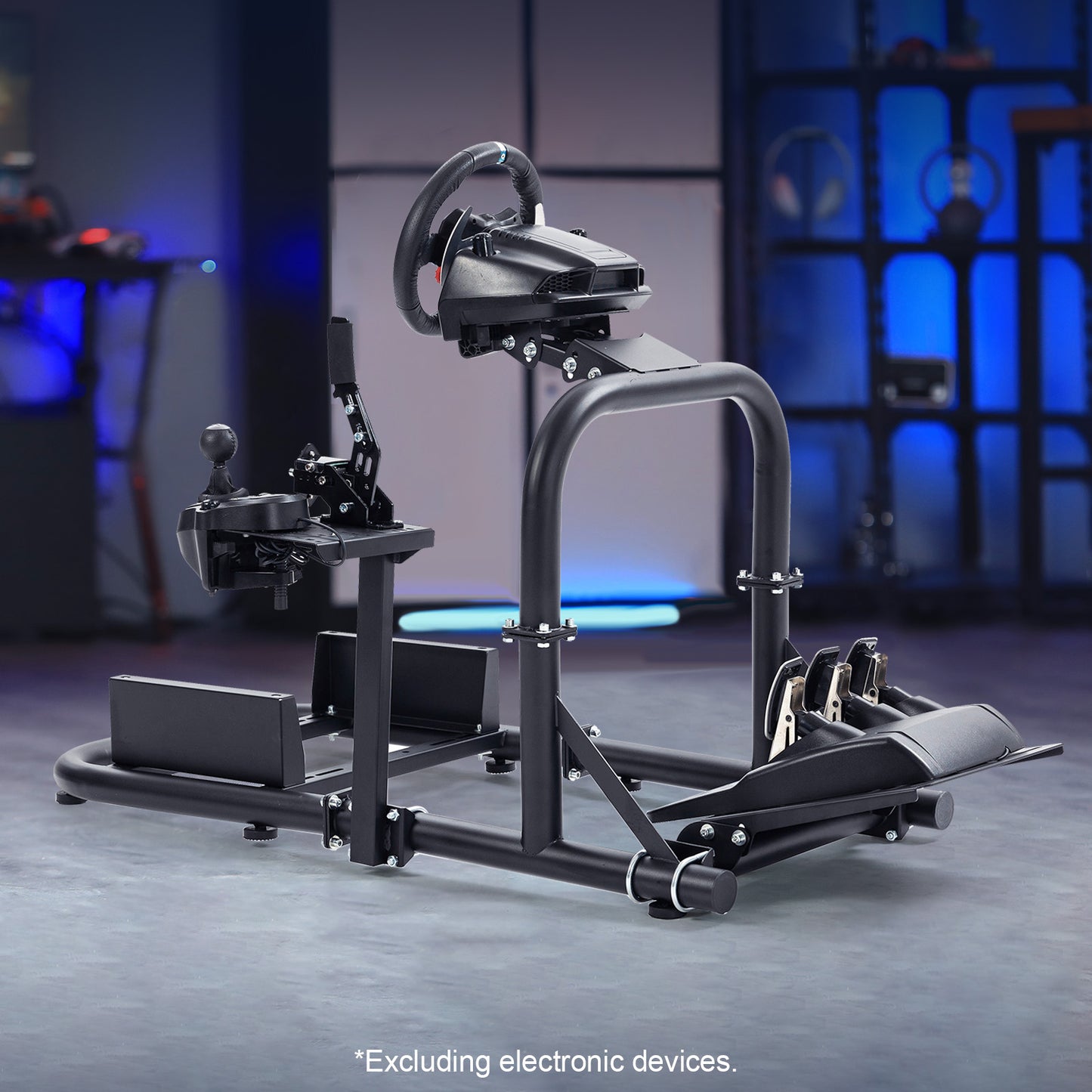 Marada G923 Racing Steering Wheel Stand Pro for Logitech G25 G27 G29 G920 Racing Simulator Cockpit Gaming Frame Video Game Accessories Shifter Wheel Pedals NOT Included