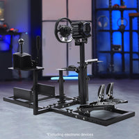 Marada Flight Simulation Cockpit Adjustable Compatible with Thrustmaster HOTAS Warthog,Logitech G25 G27 Wheels,Pedals,Throttle,Joystick Not Included