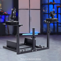 Marada Flight Simulator Cockpit Compatible for Thrustmaster A10C Hotas Warthog Adjustable Throttle,Joystick,Keyboard NOT Included