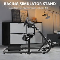 Marada Pro Racing Simulator Cockpit Stand Adjustable Fit for Logitech G25 G27 G29 G920