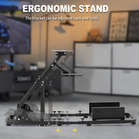 Marada Stable Racing Simulator Cockpit Stand Fit for Logitech G27 G29 G923 G920 Thrustmaster T80