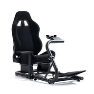 Marada Simulator Racing Wheel Stand (Cockpit 56) Adjustable Fit for |Logitech G25 G27 G29 G920 |Thrustmaster T80 T150 | Fanatec with Black Racing Seat Wheel, Pedals,and Shifter Not Include