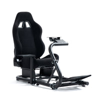 Marada Simulator Racing Wheel Stand (Cockpit 56) Adjustable Fit for |Logitech G25 G27 G29 G920 |Thrustmaster T80 T150 | Fanatec with Black Racing Seat Wheel, Pedals,and Shifter Not Include
