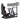 Marada 8040 Aluminum Racing Sim Cockpit with Triple Monitor Stand & Red Gaming Seat, Compatible with Logitech, Thrustmaster, Fanatec, Moza Wheels