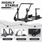 Marada Racing Wheel Stand Suitable for G25 G27 G29 G920 Racing Wheel Steering Wheel Stand Racing Game Stand Simulator Cockpit with Capacity 220LBS Without Wheel and Pedals (Black)