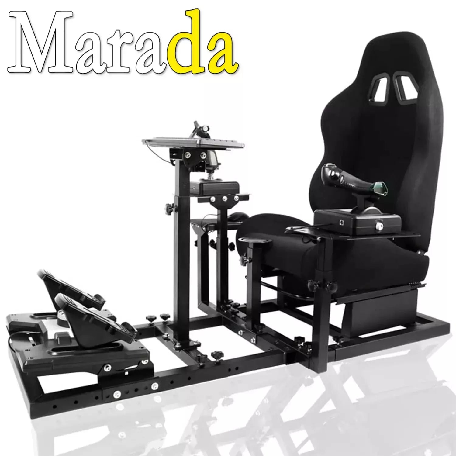 Marada Universal Flight Simulation Cockpit with Racing Seat or Racing