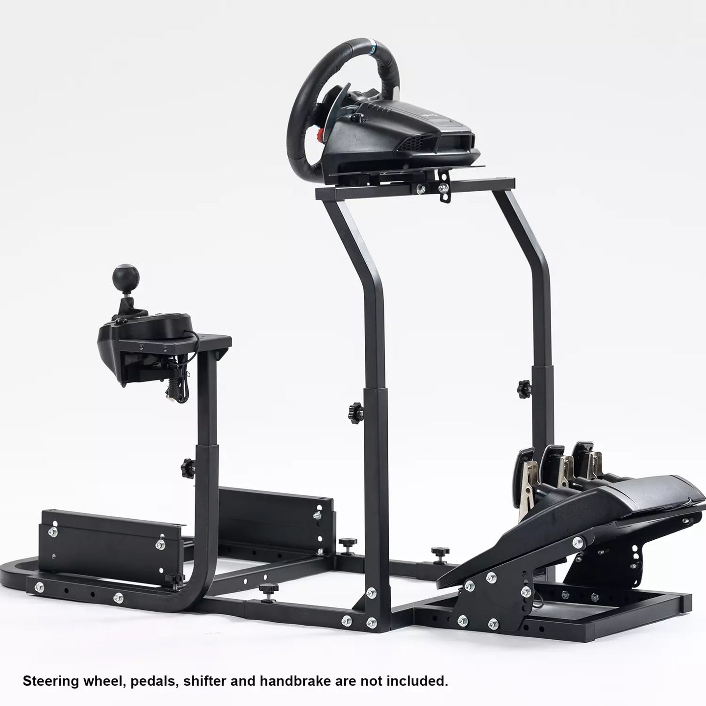 Marada Simulator Driving Cockpit Frame Adjustable fit for Logitech G25G27G29G920 Racing Wheel Stand Gaming Steering Stand, Wheel and Pedals Not Included