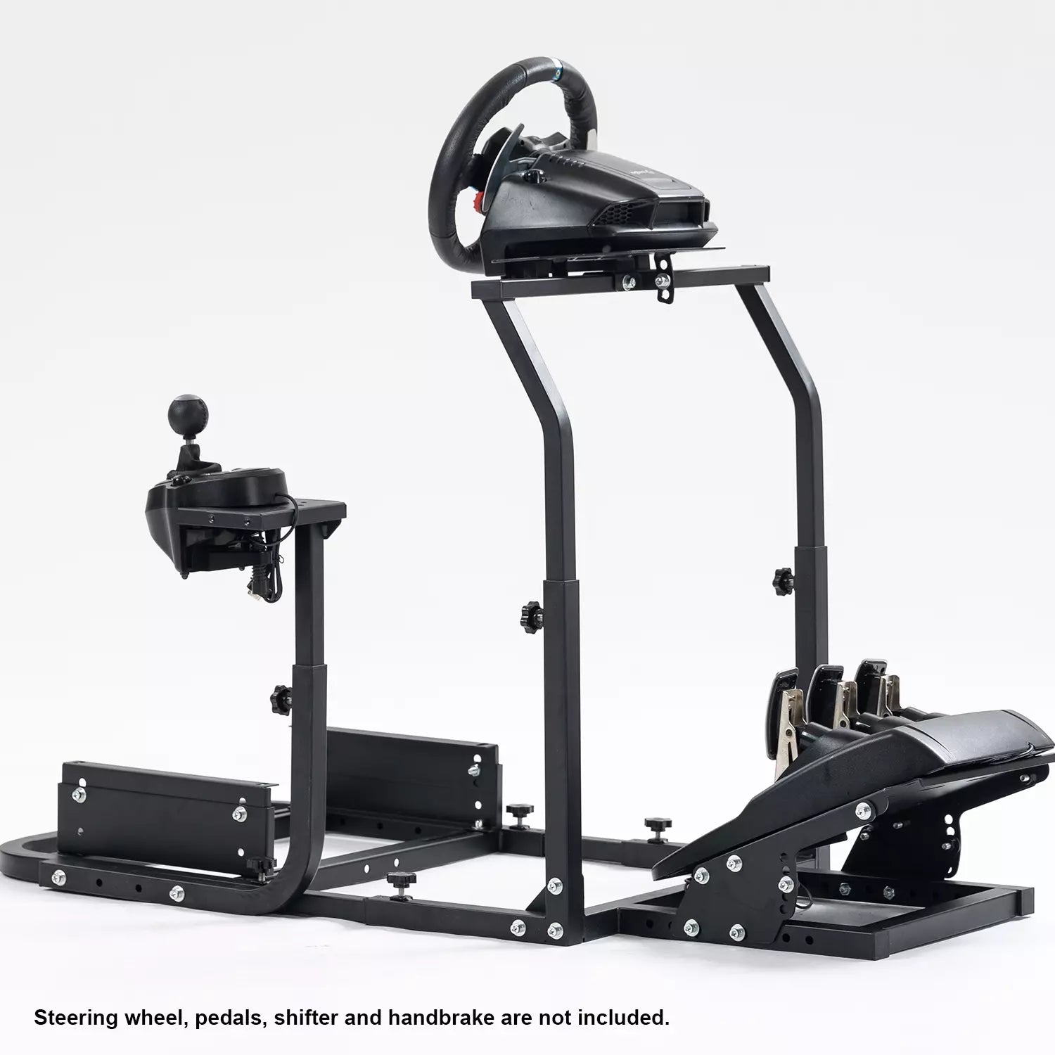 Marada Simulator Driving Cockpit Frame Adjustable fit for Logitech G25G27G29G920 Racing Wheel Stand Gaming Steering Stand, Wheel and Pedals Not Included
