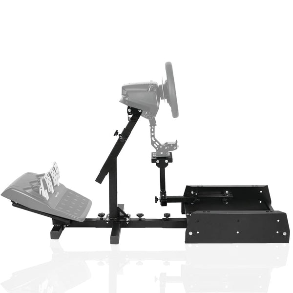 Marada Racing Simulator Cockpit Frame with Black\Red Seat (Cockpit 48) Adjustable Fit for Logitech G25 G27 G29 G920 Thrustmaster T80 T150 (Cockpit 48) Wheel, Pedals,and Shifter Not Include