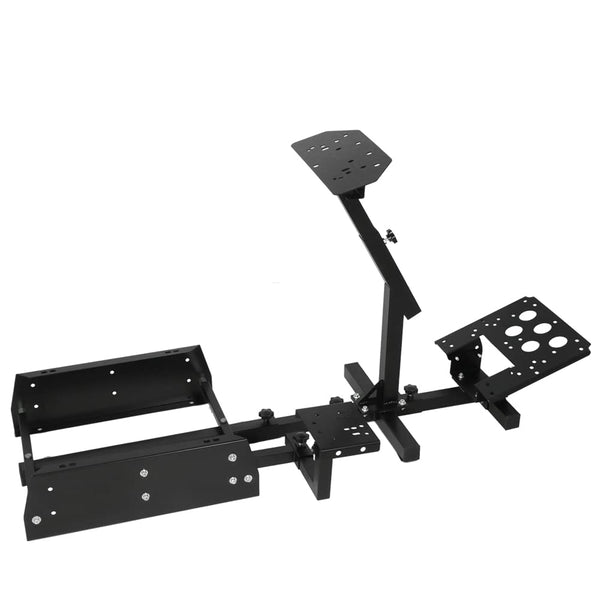 Marada Racing Simulator Cockpit Frame with Black\Red Seat (Cockpit 48) Adjustable Fit for Logitech G25 G27 G29 G920 Thrustmaster T80 T150 (Cockpit 48) Wheel, Pedals,and Shifter Not Include