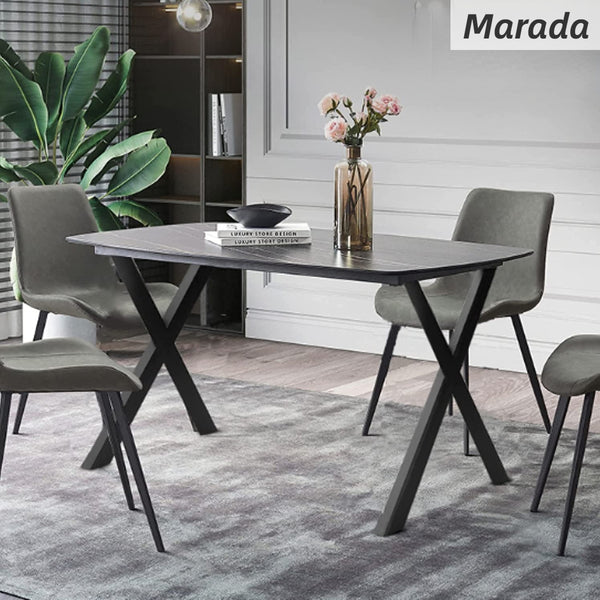 Marada c with Heavy Duty Steel Set of 2 X Frame Industrial Country Style Office Table, Dining Table, Computer Desk, Bench Legs Iron Console Legs, Support DIY(16”Hx 15”W / 28”Hx 24”W / 28”Hx 30”W)