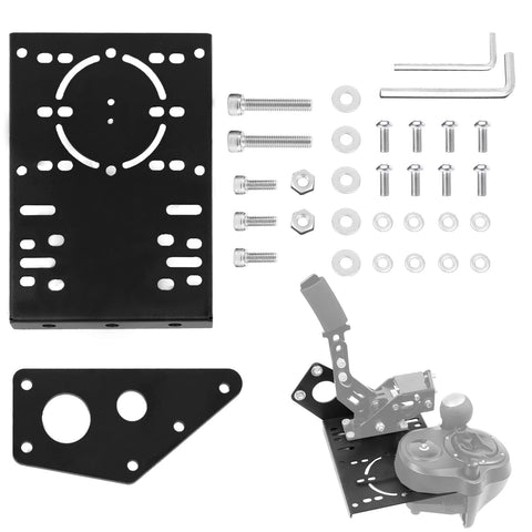 Marada Racing Gear Shifter Mount Upgrade for Racing Wheel Stand with Mounting Bolts Fits only for Partial Wheel Stand Installing The Gearshift and Handbrake Visit the Marada Store