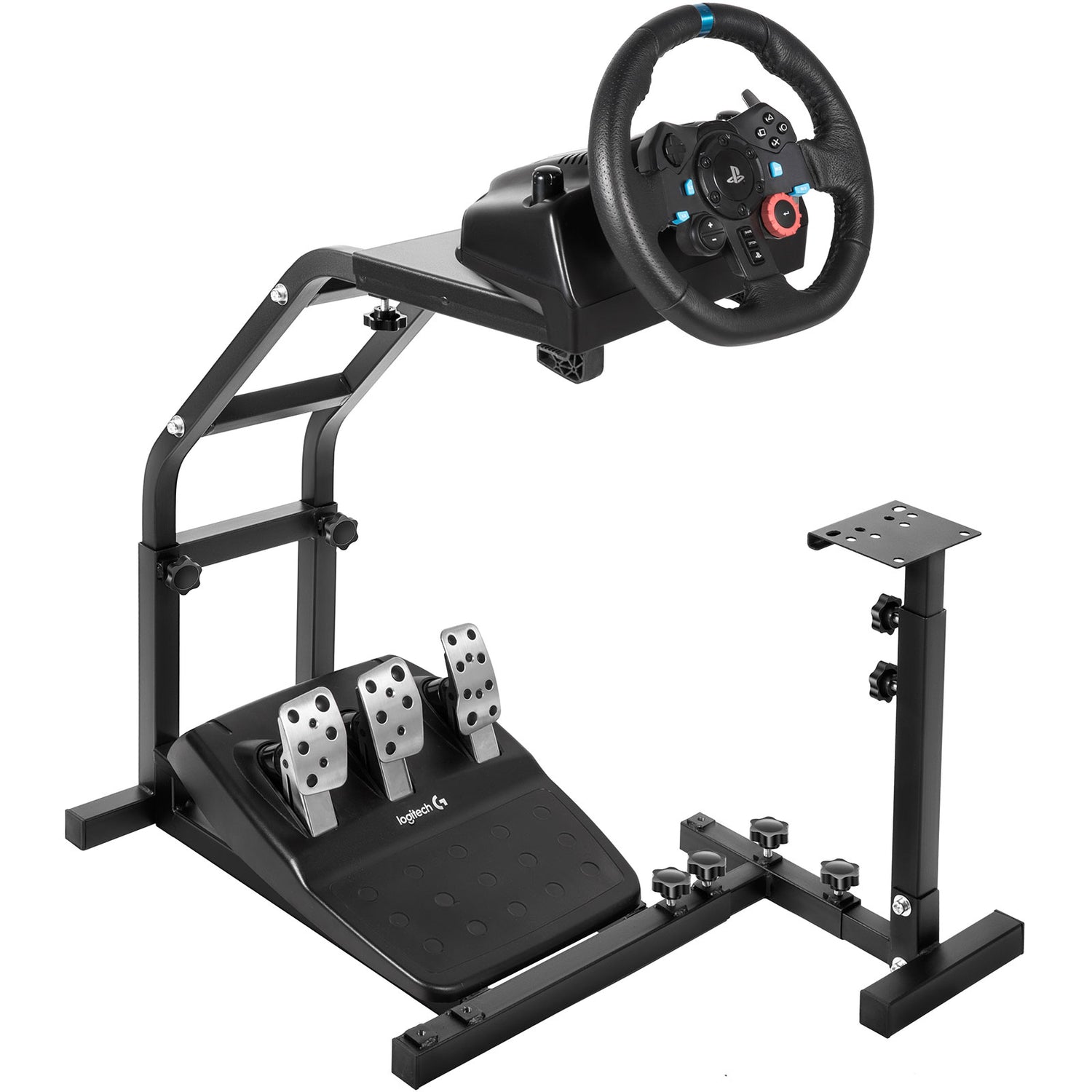 Marada Racing Wheel Stand with V2 Support Game Support Stand Up Simula